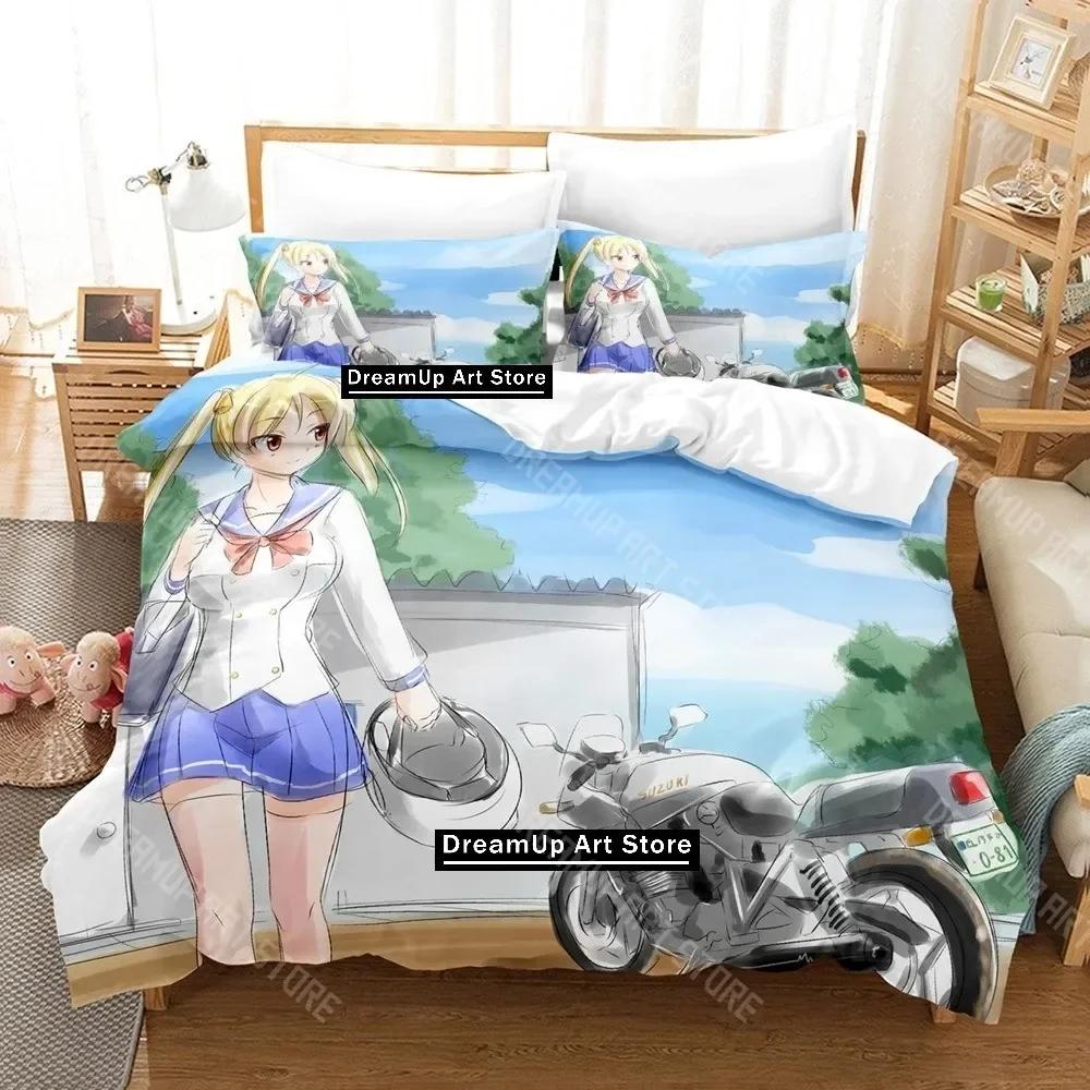 3D Print Bakuman Bedding Set Single Twin Full Queen King Size Bed Set Adult Kid Bedroom Duvetcover Sets 3D Print Anime Bed Sheet
