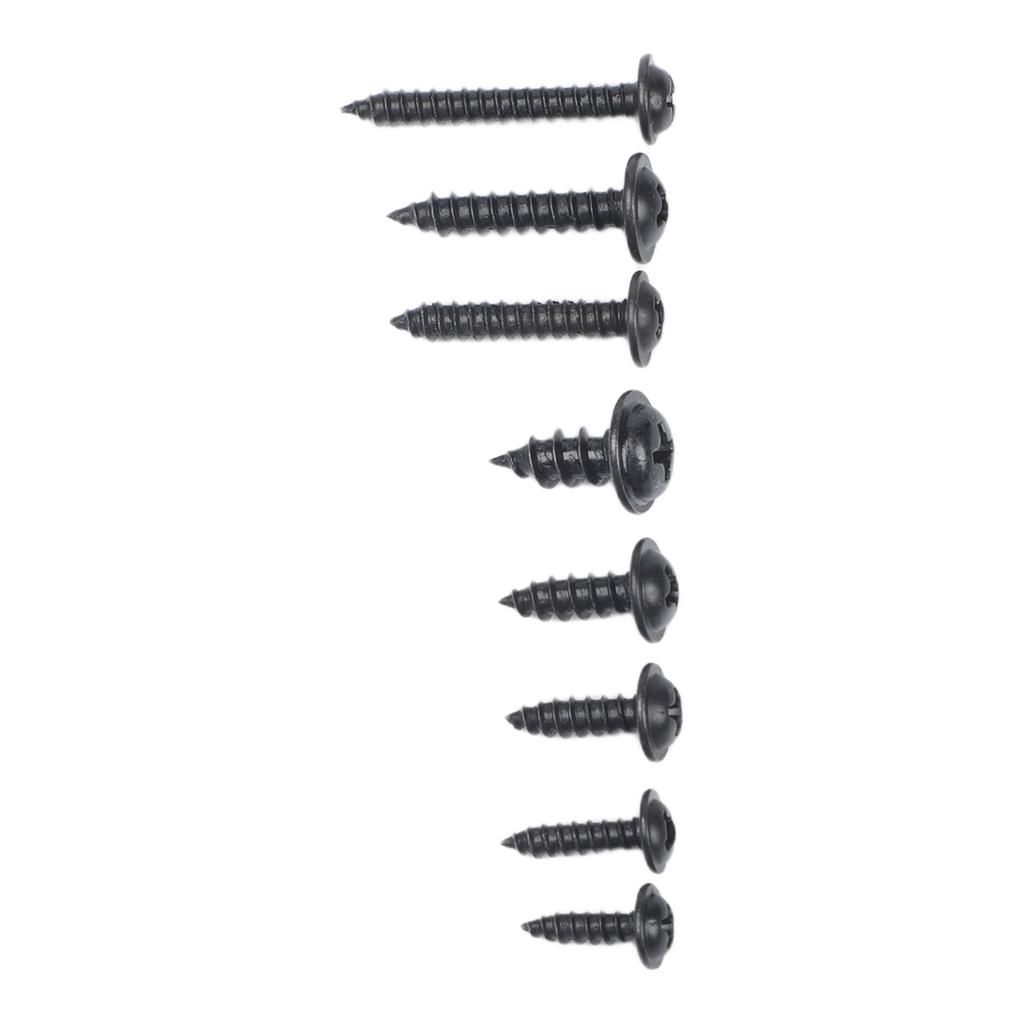 Industrial Standard Self Tapping Screws Self Tapping Screws Round Head Screws Black Zinc Plated Self-tapping Screws