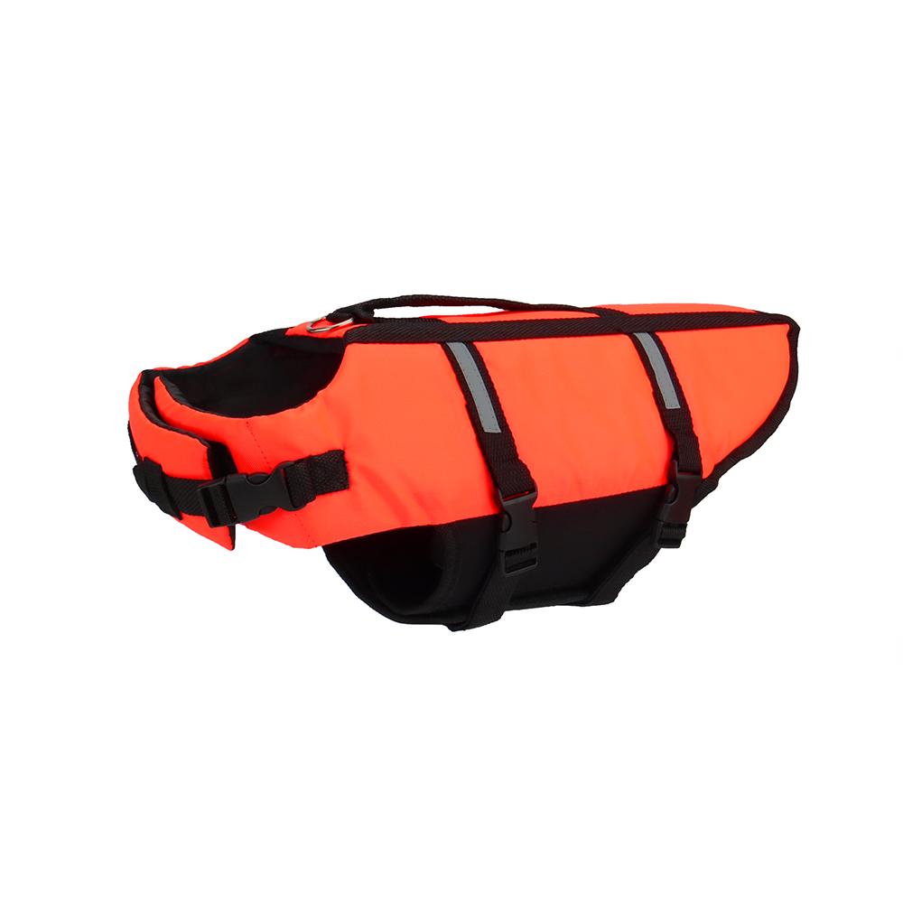 Orange Dog Life Vest Reflective Summer Pet Vest Jacket For Small Medium Big Dog Clothes Swim Suit XS оранжевый