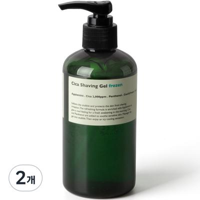 Lazy Society Frozen Cica Shaving Gel, 2 Units, 250ml