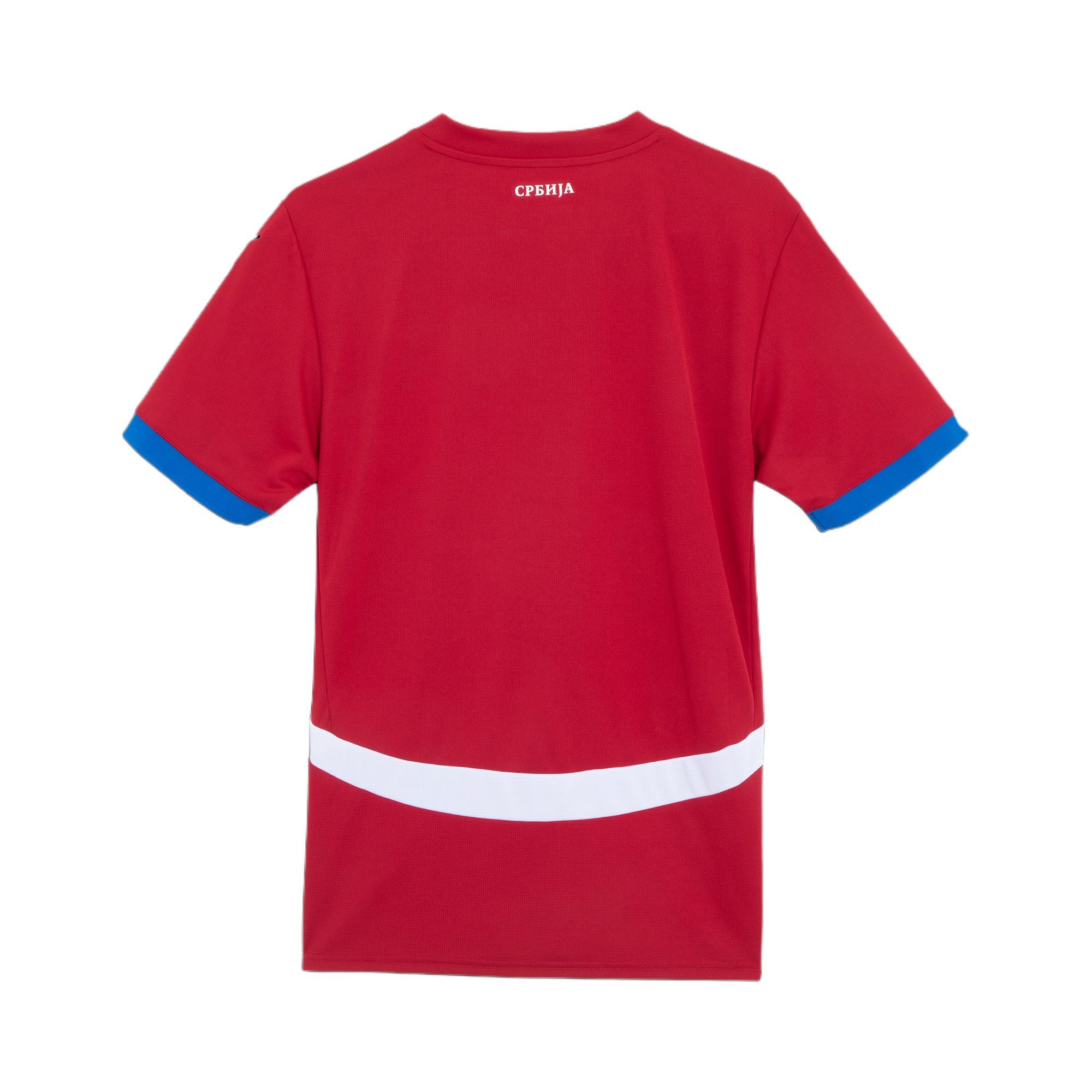 

New PUMA Serbia 2024 Men s Home Soccer Jersey 774300-01 S
