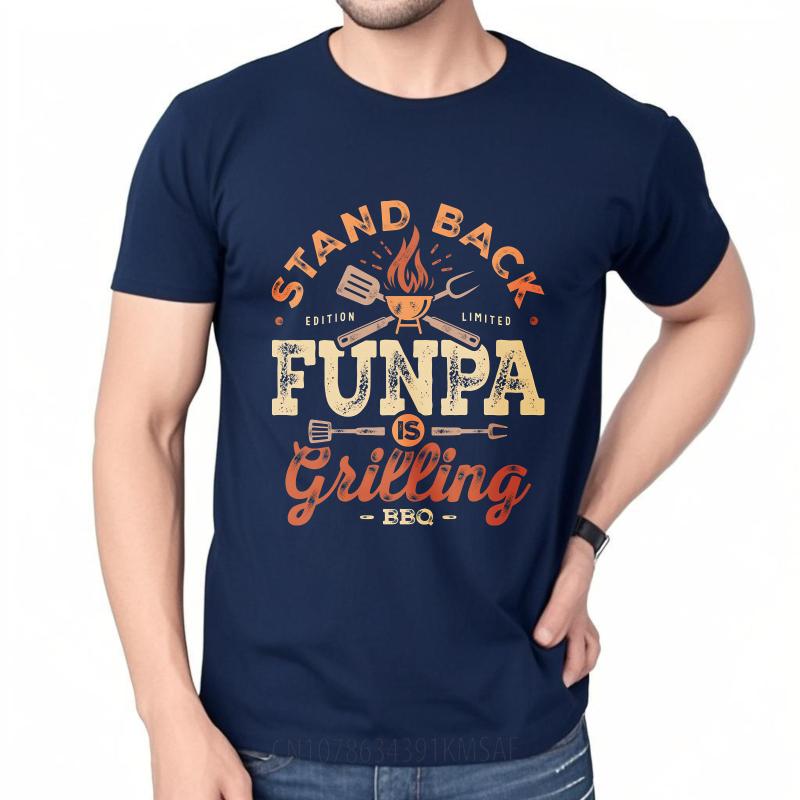 

Oversized Summer For Her Tshirt Stand Back Funpa Is Grilling Bbq Short Sleeve Relaxed Fit Oneck Tees Everyday Tee Premium Gift 4XL