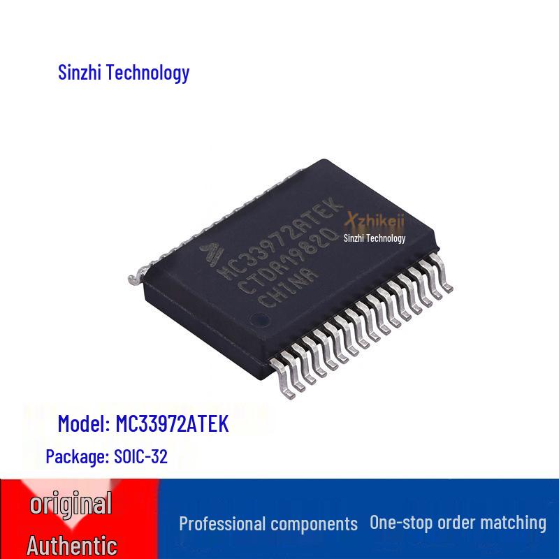

Original MC33972ATEK SOIC-32-EP Automotive Electric Power Steering ESP Chip