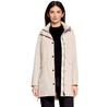 Women's Betty Barclay Jacket with a Detachable Hood (7038/1547) Beige/white