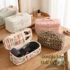Handheld Double Layer Hair Dryer Bag Large Capacity Dust-proof Curler Storage Bag Protective with Zipper
