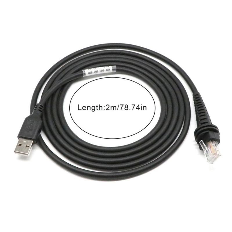 2M USB-Kabel für Honeywell 1200G 1202G 1250G 1250GAP 1300G 1400G 1500G 1900GHD 1900GSR 1902GHD 1902GSR Barcode-Scanner