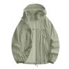 Lightweight Hooded Jacket For Couples Fashion Sunscreen Full Zipper Breathable Comfy Hoodies Coat Outdoor Sport Outwear