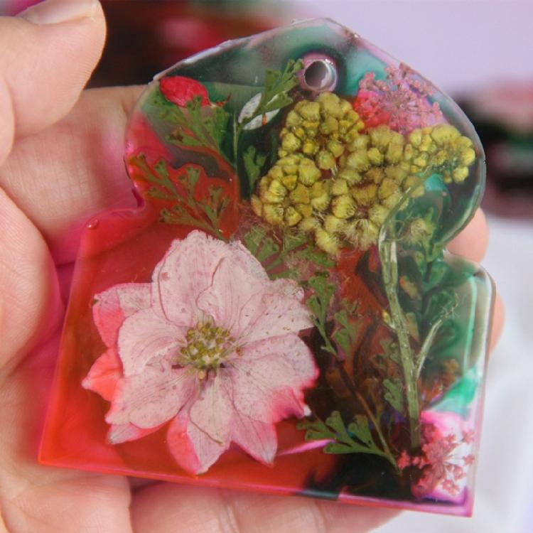 Heat Resistant Silicone Jewelry Molds For Custom Charm Resin Art And DIY Decoration Crafts Pendant Crafting Tool