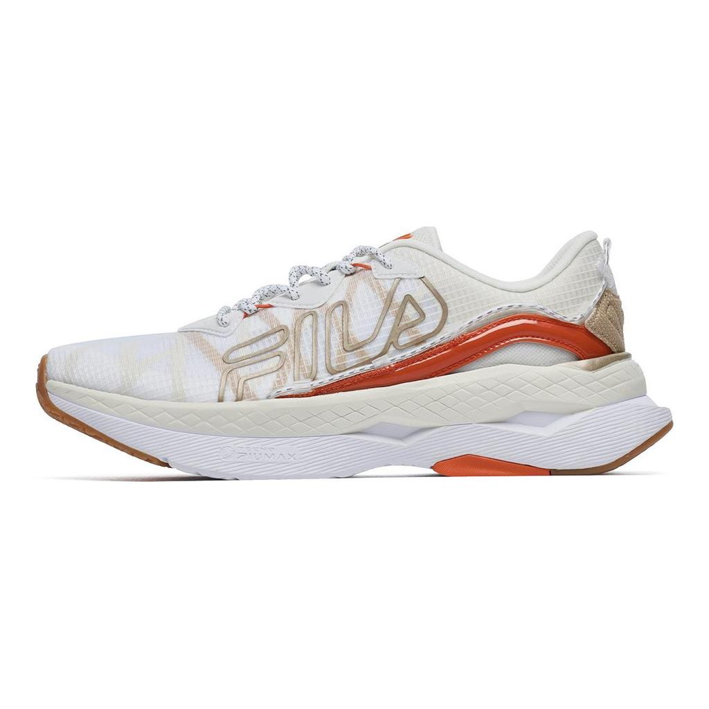 FILA Cyber Mesh Fabric TPU Comfortable Versatile Low-Top Casual Shoes Women sneaker White A12W222133FPT
