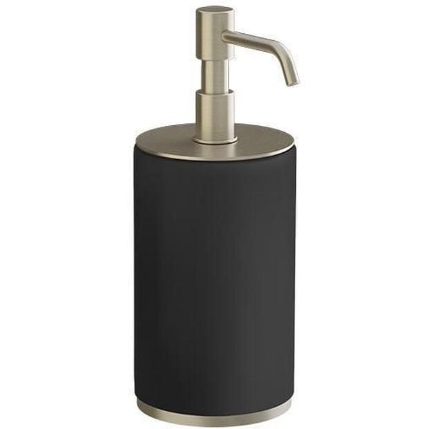 Gessi Origini Liquid Soap Dispenser Black Chrome 66438031