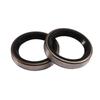 Set of 2 Rubber + Metal Oil Seals (Color: As Shown) - Model: 321467 18-2060