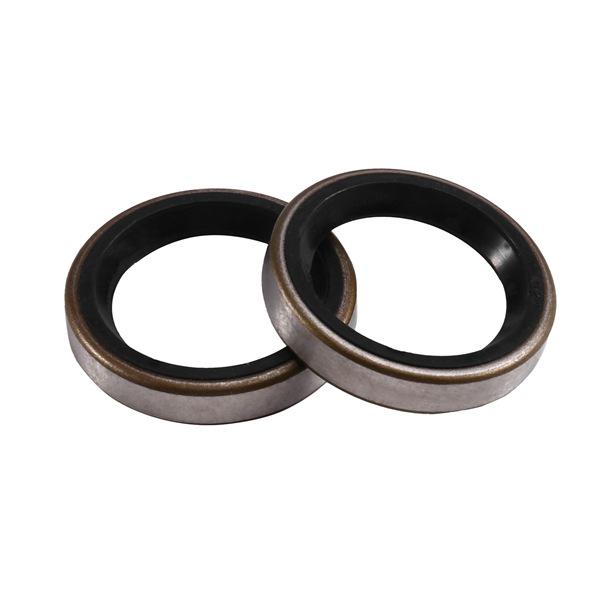 Set of 2 Rubber + Metal Oil Seals (Color: As Shown) - Model: 321467 18-2060
