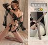 Sex Underwear Sexy Perspective Butterfly Straps Flirty Underwear Outer Blouse Sex Women's Suit