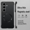 Samsung S26 Ultra Metal Magnetic Phone Case with Paint Finish, Borderless Design for S26 Plus