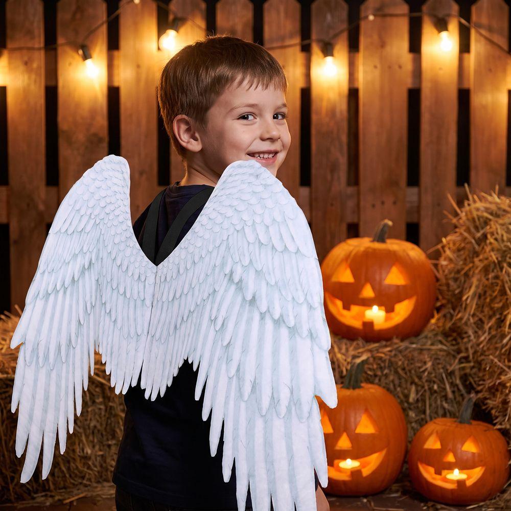 Handmade Craft Princess Wings Non-woven Fabric Kids Party Wings Cosplay Elf Wings Children