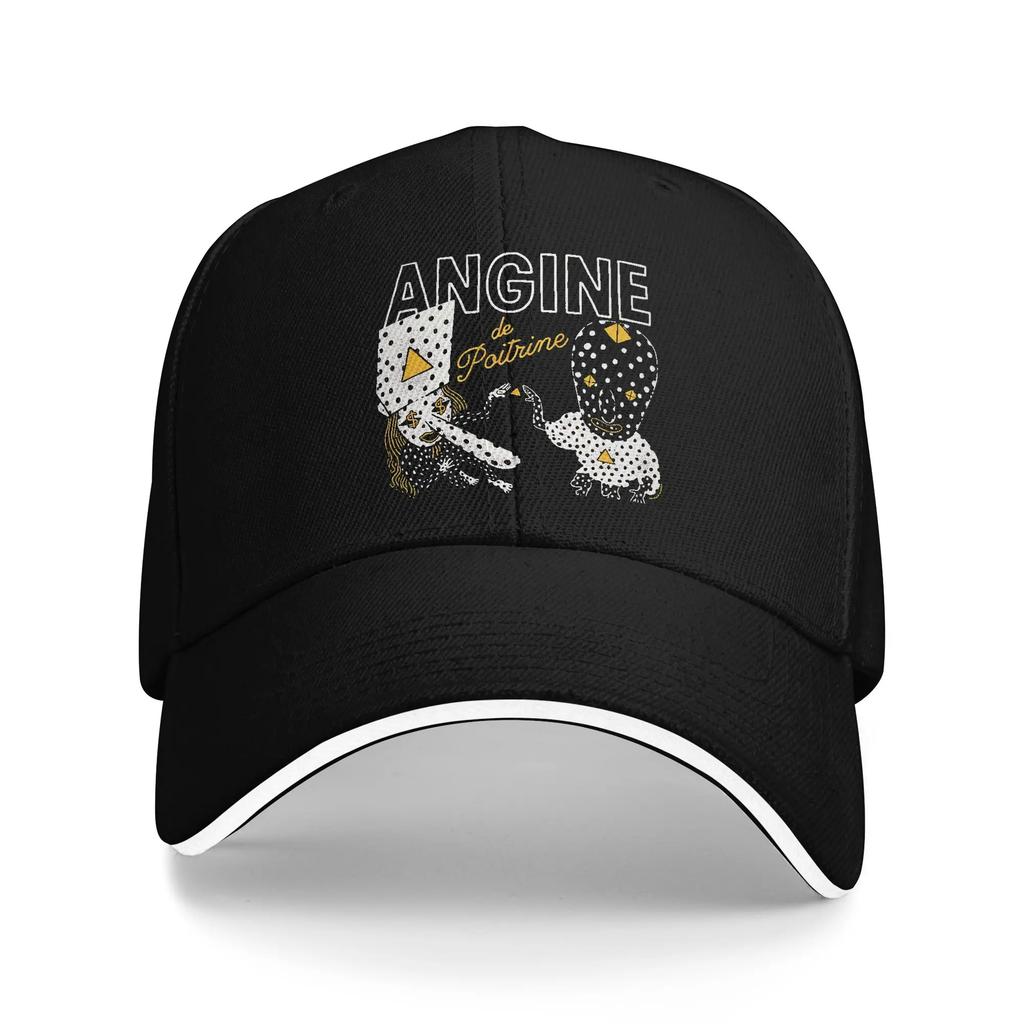 Meatl Rock Band Angine De Poitrine Baseball Caps Fashion Sandwich Hats Unisex Adjustable Dad Hat Sport