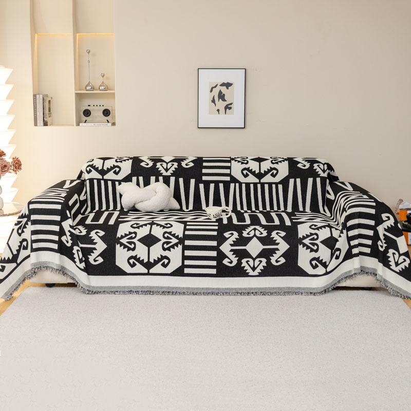Chenille Sofa Cover Cloth Towel Sofa Blanket Cover Towel All-Inclusive Universal Sofa Cover Dust Four Seasons Universal