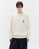 ZIOSONGZIO Semblance Boucle Crewneck Knit Cream Zh5Kt824Cr