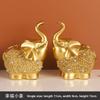 Elephant ornaments, living room wine cabinet, TV cabinet, creative home decor, entrance soft decorations, gifts, office