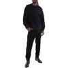 Emporio Armani FW24 Logo Letter Print Crew Neck Long Sleeve Sweatshirt Men Sweatshirt Black 6D1M95-1JTAZ-0999