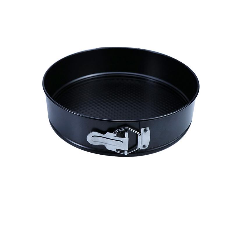 4/7/9Inch Carbon Steel Cake Mold with Latch Nonstick Cake Tin with Removable Bottom Cake Pan Brownies Cheesecake Baking Mould
