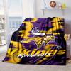 Vikings Team Spirit Portable Blanket/Soft Blanket Bedding Blanket Suitable for Travel Camping Living Rooms Offices Sofas Fan Gifts