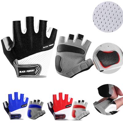 Mtb Cycling Gloves Half Finger Shockproof Gel Pad Anti-Sweat Bicycle Gym Fitness Gloves for Men Women Summer Sports