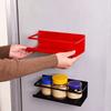 Wall Mounted Magnetic Storage Shelf Large Capacity Refrigerator Side Rack Spice Storage Rack  Oven