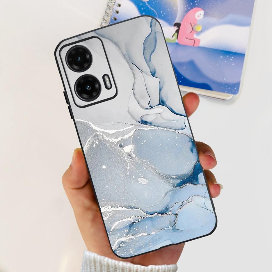 For Motorola Moto G35 G55 G85 Case Cute Painted Cover Matte Phone Case For Moto G85 G 35 G55 MotoG35 MotoG55 MotoG85 Soft Fundas