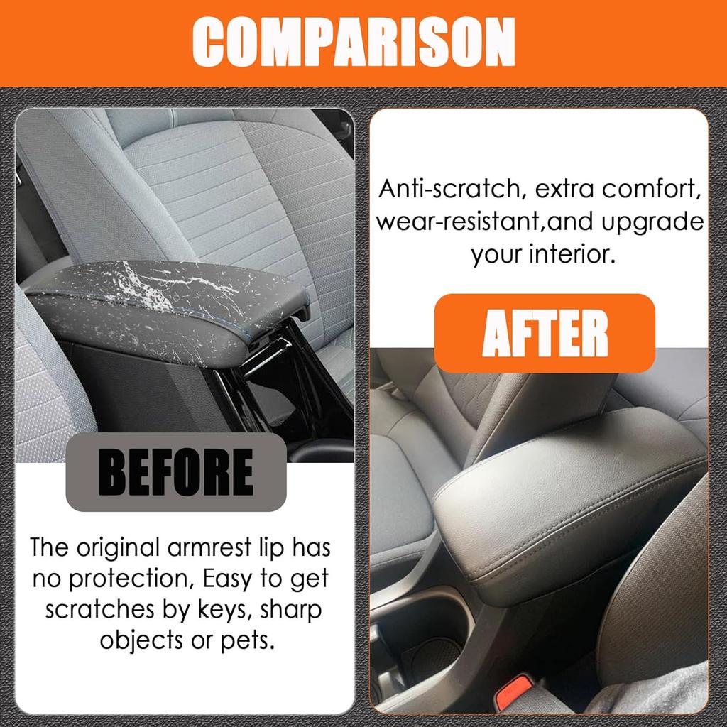 Center Console Cover For -2025 Toyota Corolla - Premium Armrest Lid Protector Easy Tallation, No Tools Required For Toyota Corolla     2024 2025