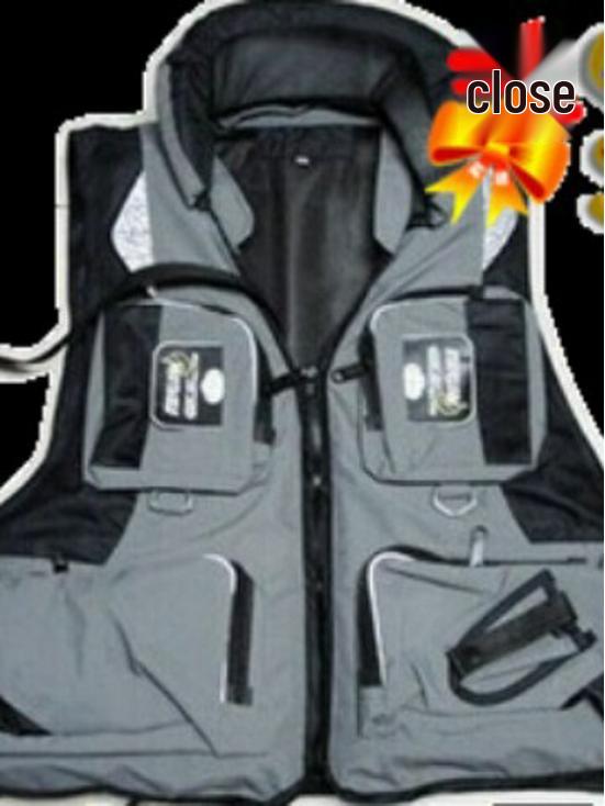 Protackle Multi-Pocket Detachable High Buoyancy Fishing Vest for Adults