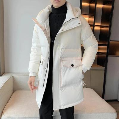 New Arrival Winter Jackets 90 White Duck Down Jacket Men,Hooded Thicken Warm High Quality Parkas Trench Coat Men Size M-4XL