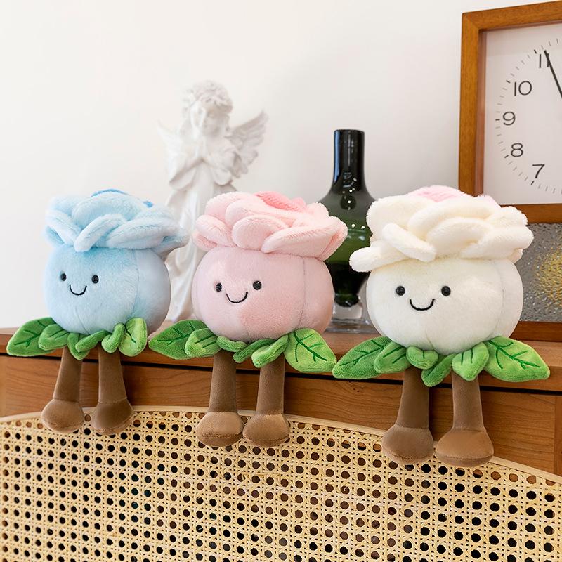 Fragrant rose doll plush toy ornament pendant girl confession heart birthday gift