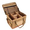 Outdoor Camping Storage Bag with Handles 30L Large Capacity Portable Camping Storage Bag Khaki