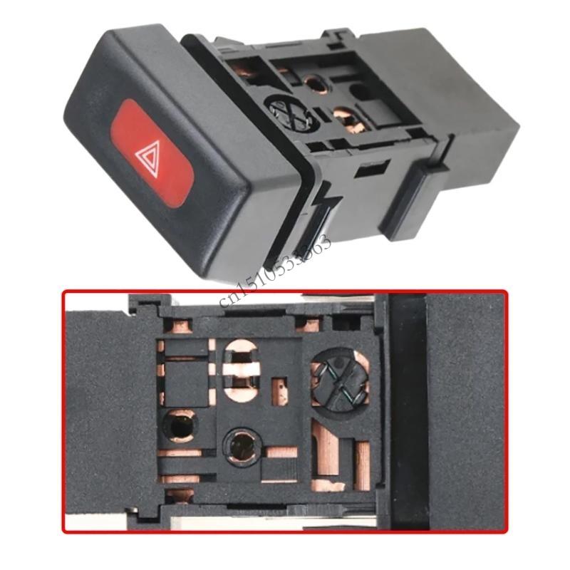 090E Replacement Accessory Warning Hazard Emergency Light Switch Button Warning Switch for 1996-2000 China Mainland