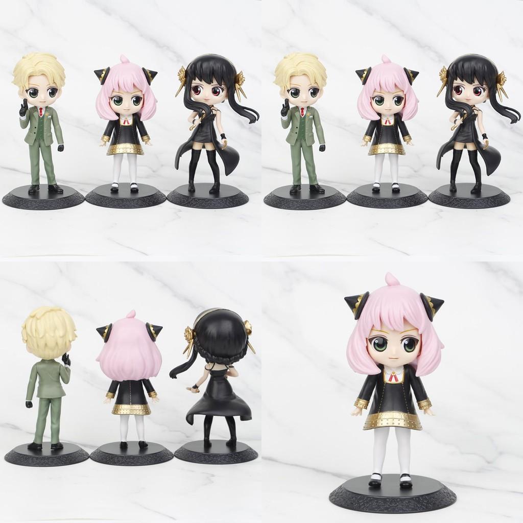 Large Spy Family Anya Action Figure Pvc Material 15cm Cake Car Ornament