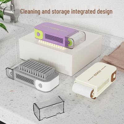 Hands-Free Wall-Mounted Soap Dish with Lid, Non-Slip Draining Design, Easy Installation for Household Use