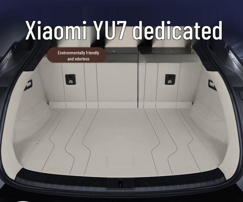 L6F Fully Enclosed Trunk Mat for 25 Xiaomi YU7 Models - New Car Accessories