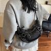 Retro Denim Crossbody Bag American Style Casual Tote Bag Leisure Handbag  Lady