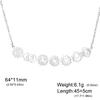 7 Chakra Pendant Necklaces for Women Stainless Steel Gold Sweater Chain Amulet Yoga Meditation Jewelry