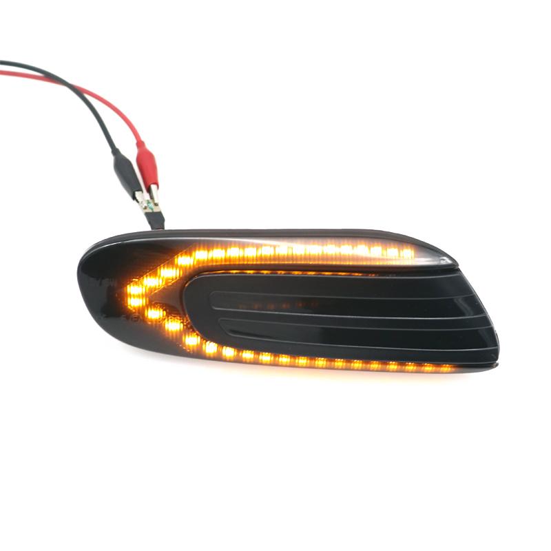 LED Dynamische Seitenmarkierungs-Blinkeranzeige Repeater-Licht Sequentielle Blinkerlampe für BMW Mini Cooper F55 F56 F57 2014-2017