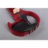 Yinfente Electric Violin, 4/4 Full Size, Silent, Solid Wood, with Case and Bow (Red)