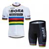 Mens Cycling Jersey Bib Shorts Set Breathable Mesh Bike Outfit Road