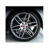 4pcs Red & Chrome Jaguar Wheel Center Caps Hub Badges 59mm
