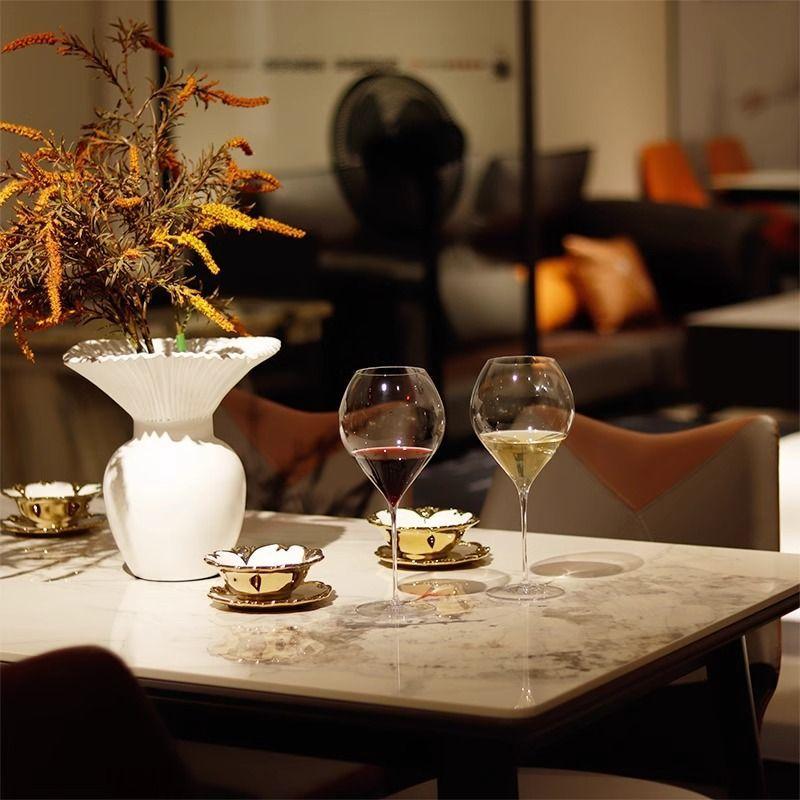 550ml Large Thin White Wine Glasses Crystal Glass Champagne Glasses Water Drop RedWine Glasses High-end Cocktail Cup