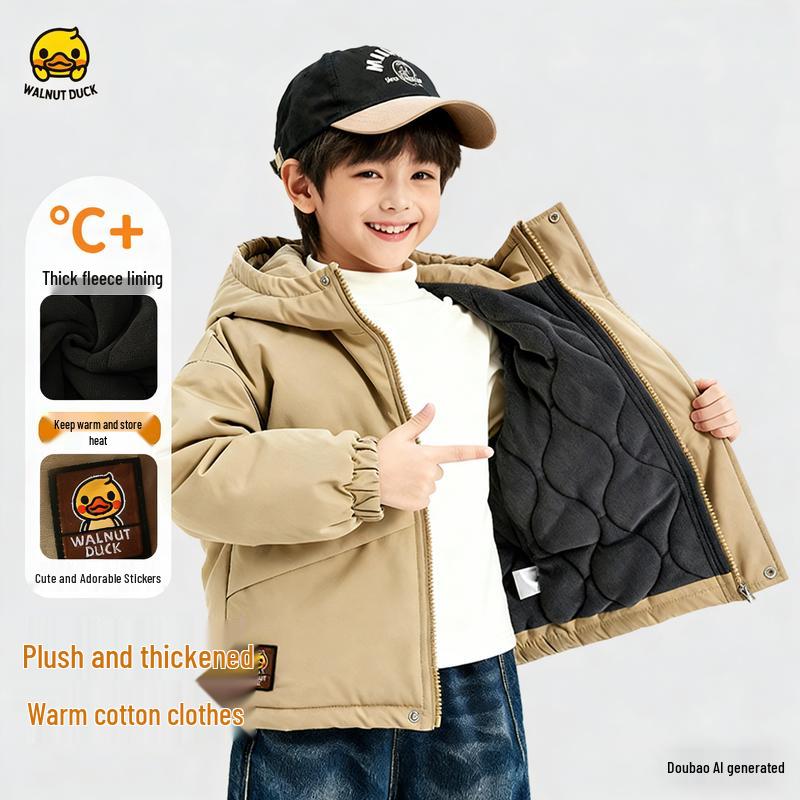WALNUT DUCK Boys Hooded Winter Padded Jacket 120