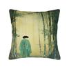 Pillow Cover Chinese Ink Painting Kawaii Pillow Case For Sofa Bedroom Home Decor Pillowcases