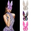 Props Gifts Rabbit Ears Mask Half Face Mask Prom Party Supplies Women Half Mask Party Cosplay Props