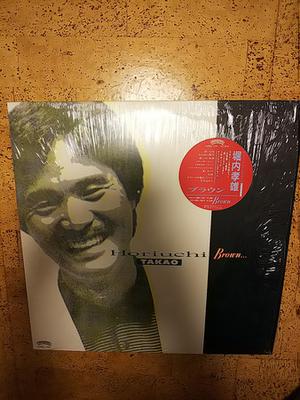 LP Record TAKAO HORIUCHI - Brown R28C1021 CASABLANCA 1986 Japan Japanese Pop/Rock Used