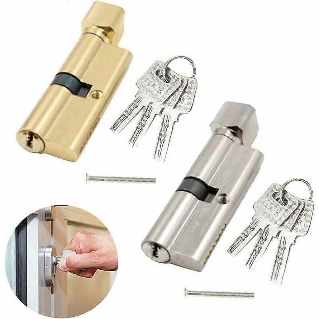 70mmx29mm Serrure SCurit Cylindre Maison Cylindre Serrure Bouton Porte ExtRieure EntrE Serrure Porte Cylindre